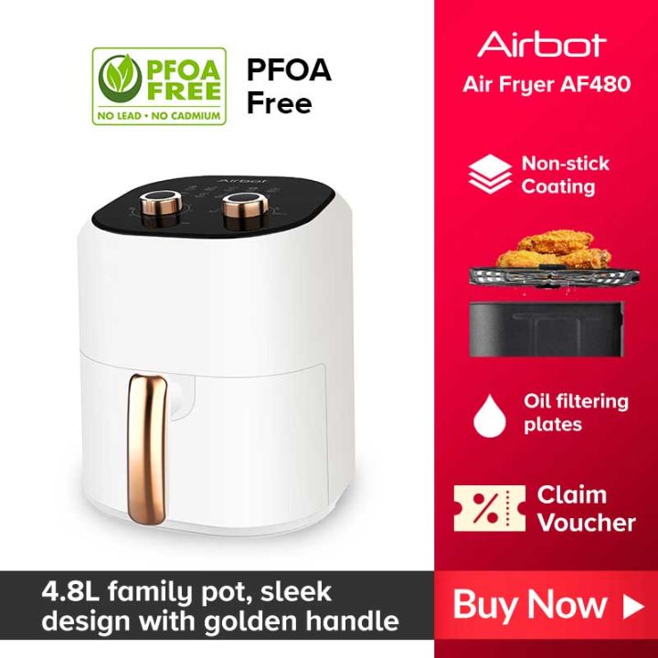 Airbot AF480 4.8L Air Fryer (READY STOCK) | Lazada Singapore