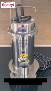 Tsolumy Pompa Celup SPV 750SSS 2 Inch Pompa Limbah Kimia Pompa Industri Pabrik Full Stainless Steel