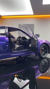 TWH DIECAST NISSAN SKYLINE GTR R34 MIDNIGHT PURPLE MOBIL SKALA 1:24 KOLEKSI SUPER PREMIUM HADIAH & KADO KENDARAAN DIE-CAST