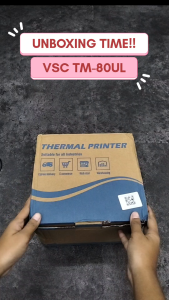 PRINTER KASIR THERMAL 80MM VSC TM-80UL (USB+LAN) SUPPORT JARINGAN SETARA TM T82