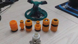 1/2 "3/4" Garden Hose Quick Connectors Adapter Faucet Connector Car Wash Gun Kit