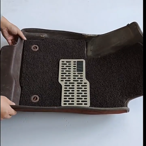 Dengan Pelat Baja Anti-Selip tambalan Alas Pedal Kaki Mobil Universal / Karpet Dasar Mobil