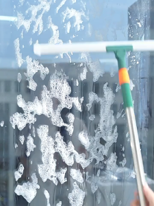 Floor Mop Cleaning: Rotatable Magic Mop & Bathroom Wiper