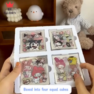 100 sheets PET Cute Cartoon Waterproof Sticker DIY Notebook Phone Case Cup Decoration Student Stationery Arts Crafts