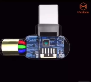 1.2M 90 Degree Fast Charging IP Micro Type-C USB Cable  Kabel Pengecasan 双弯头数据充电线