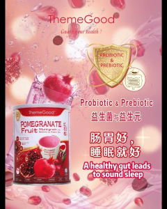 Themegood Pomegranate Fruit Multigrain Drink (Sachets)