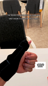 T2P Thumb Splint Support Brace Carpal Tunnel Wrist Splint Arthritis Tendonitis Pain Relief
