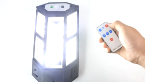 Lampu Jalan Led Solar Light 300Watt Outdoor Sensor Gerak Waterproof Surya Lampu Sorot Waterproof