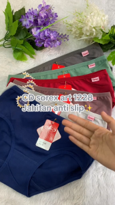 3Pcs Celana Dalam Wanita Sorex 1228 CD Bahan Katun Premium Soft And Comfort Top Brand By Sorex