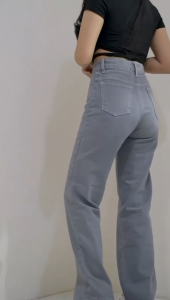 BZ- High waist Kulot Jeans wanita Loos Vol.2