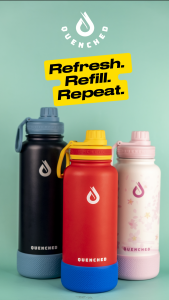 QUENCHED Protect Silicone Boot for Tumblers 32oz/40oz Wide Mouth - Quenched Aquaflask Hydroflask Hydr8 RIC etc