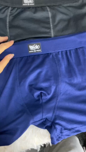 12/6PCS  RANDOM CA BOXER BRIEFS High Quality Cotton Underwear for Men Menswear Basic Elegant Plain Soft Innerwear Human Operator Athletic Breathable Set Trunks Beige Casual