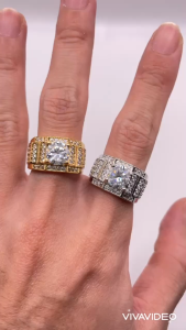 Nhẫn nam titan Nhẫn nam mạ vàng hoặc trắng Không phai màu không rỉ sét mã 11 trangsucmoiluatuoi.RIN