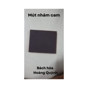 Combo 5 Miếng mút xốp cam chà nồirửa chén bát miếng chà nhám 2 mặt loại bỏ rỉ sét.