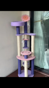 Mainan Garukan Cakaran Kucing Cat Scratcher Cat Condo Mainan Kucing Tiang Tower
