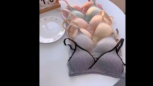 บรา บราเด็กผู้หญิง บราญี่ปุ่น บราเสริมพัฒนาการ บราไม่มีขอบ บราเด็กผู้หญิงTH20012 เสื้อใน