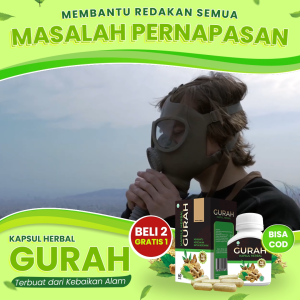 Gurah Herbal Kapsul - Beli 2 Gratis 1 Solusi Ngorok dan Batuk Berdahak