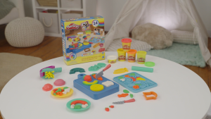 Play-Doh Little Chef Starter Set 14 Play Kitchen Accessories Kids Toys for 3 Year Olds and Up Preschool Crafts