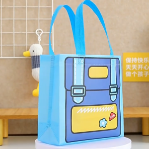 Tas Kanvas Kain Tote bag Handbag Pastel Lucu Imut