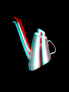 Elegant Stainless Steel Oil Dispenser with Ergonomic Handle for Kitchen Use