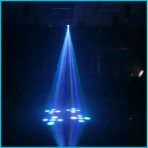 COD CEPAT Lampu Sorot LED Spotlight EU Plug 240V 10W / Lampu sorot dekorasi panggung RGB megikuti suara otomatis / Laser Panggung untuk Lightning Sound System - L18RG