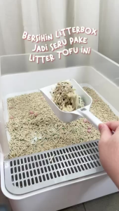 Cature Natural Tofu Clumping Cat Litter (Tofu Antibacterial) Pellets