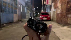 12V/24V Lampu Tembak LED SQL 2 Mata Lensa Plus Topi plus devil full alumunium Waterproof