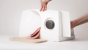 Máy Thái Lát Thực Phẩm Gấp Gọn Ritter 501009 Orbis 1- Made in Germany xịn sò