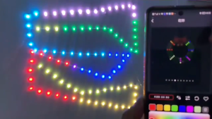 Smart App LED String Light with Remote Control RGB Bluetooth USB Music Sync Wireless Wedding Decoration Christmas Tree