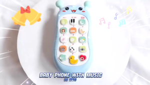 Mainan Baby Phone With Music / Mainan Edukasi Anak Telepon Genggam / Mainan Music Phone / Telepon Bayi