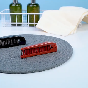 Sisir Rambut Lipat Pria Wanita Anti Kusut 2in1 Portable Praktis Aksesoris Travell Souvenir Kekinian