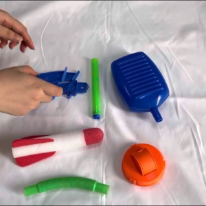 Mumystation Rocket Launcher Toy Kids Luminous Foot Rocket Jump Air Rocket LED Step Jump Rocket Toy Kids Outdoor Toys