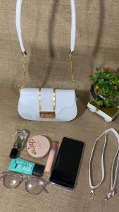 TAS SELEMPANG WANITA TAS SLINGBAG TALI RANTAI IMPORT PREMIUM