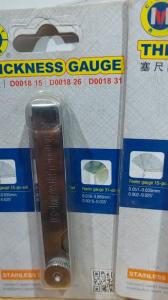 Bộ thước căn lá thước nhét thước đo khe hở hãng Cmart thước căn lá loại 15 lá 26 lá 31 lákhe hở dưỡng đo độ dày thép lò xo đàn hồi thước lá canh khe hở chỉnh cò xupap- Cửa Hàng Nam