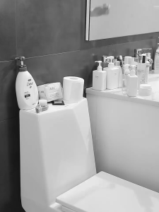 HanyaBeli Rak Toilet Closet & Rak Kamar Mandi Tempat Gantung Anti Karat