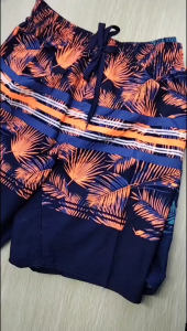 RMY #5808 Mens Summer shorts Garterized with waist tie