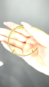 Emas Bangkok Emas Korea 24K Bracelet Ring Gold Plated Rantai Gelang Tangan & Cincin Emas Sadur Perempuan emas 916 G2