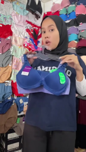 Paket 3 Pcs Bh Sorex | Bra Sorex 17239 (CUP C) Super Soft | Bra Busa Tanpa Kawat 3 Pengait