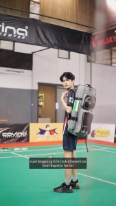 Tas Badminton Maritim Full Function with Alumunium Foil