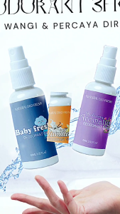 DEODORANT TAWAS SPRAY / NATURAL DEO FRESH 60ML TOSCA / DEODORAN SPRAY