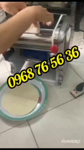 Máy cán bột mỏng mịn năng suất cao - Thiết bị làm bánh