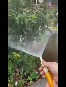 [Ready Stock]Brass Sprinkler Nozzle Water Gun High Pressure Quick Connector Garden Hose Adjustable Water Pressure