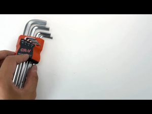 9PCS/Set Hex Key Wrench Set Hex Key Allen Wrench Set L Handle CR-V Hex Key For Car Automobile Repair Device Long Arm