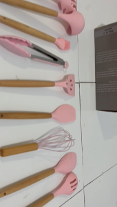 HATAYASHOP-SILICONE SET SPATULA/SILICONE SET/SPATULA SILICONE/Spatula Masker Alat Dapur Spatula Silikon Tahan Panas Peralatan Masak/SPATULA SET WARNA/ SPATULA MURAH/MURAH BERKUALITAS/SPATULA ANTI MELELEH