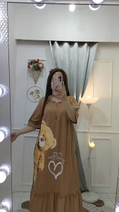 sally dress / dress jumbo / daster jumbo / dress sablon