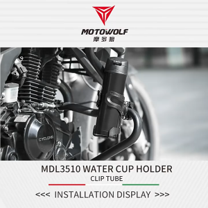 Motowolf Botol Holder: Praktis, Tahan Lama & Desain Ergonomis