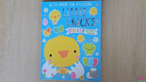 Little Chicks: Educational English Sticker Activity Book for Kids 3-6 Years - New