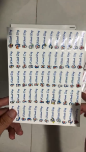 [HCM] 60 Sticker Miếng Dán Tem Tên Bé in theo yêu cầu. Chat ngay với shop xác nhận tên + mẫu. M21-40