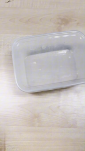 [50pcs] Rectangular Microwavable PP Container with LID / Takeaway Plastic Food Lunch Box