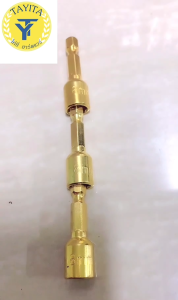 ลูกบล็อก เบอร์ 8(แผงละ 10 ดอก)บล็อกยิงหลังคา บล็อคขันน็อตหลังคา หัวบล็อกแม่เหล็ก หัวบล็อคขันหกเหลี่ยม บล็อกหัวแม่เหล็ก